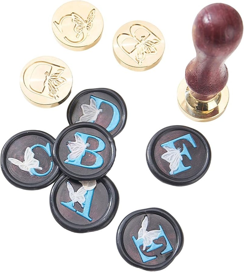 Butterfly Letter Stamp Head Replacement For Invitations Envelopes 12mm - Image 2